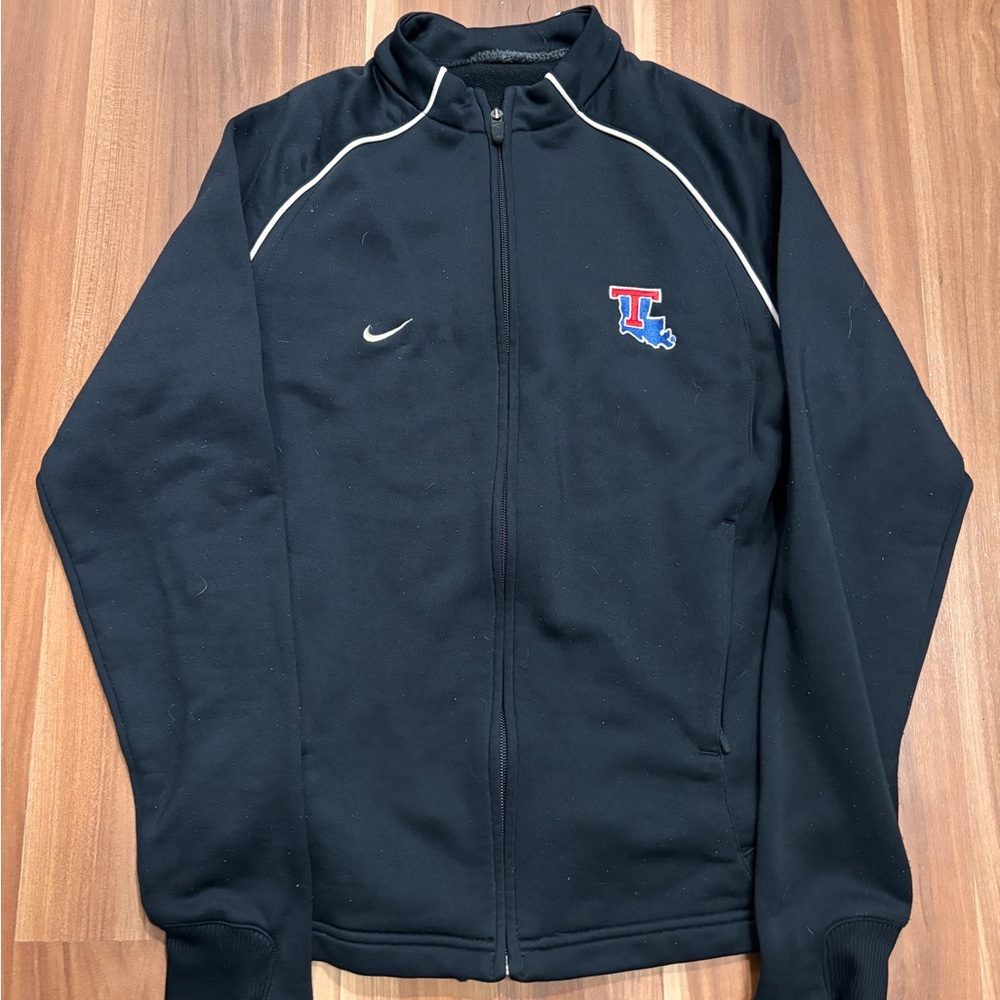 Nike Black Full-Zip Jacket with Logo